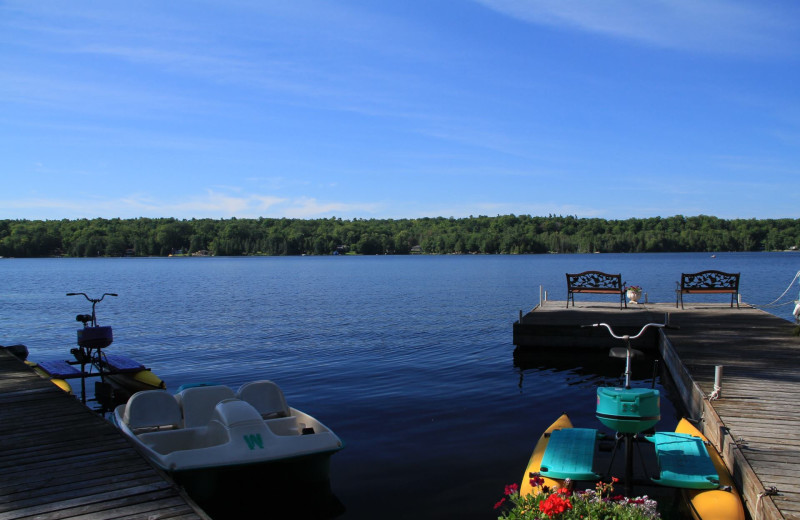 Lake activities at Westwind Inn on the Lake.