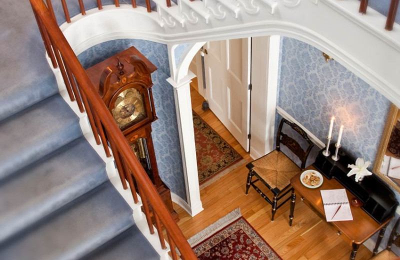 Foyer at The Captain Jefferds Inn.