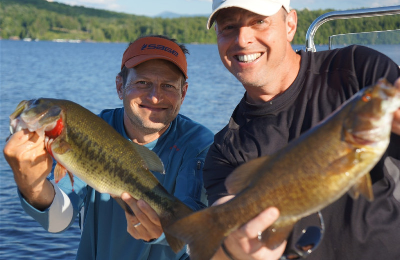 Fishing at Ampersand Bay Resort & Boat Club.