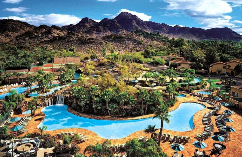 Outdoor pool at Pointe Hilton Squaw Peak Resort.