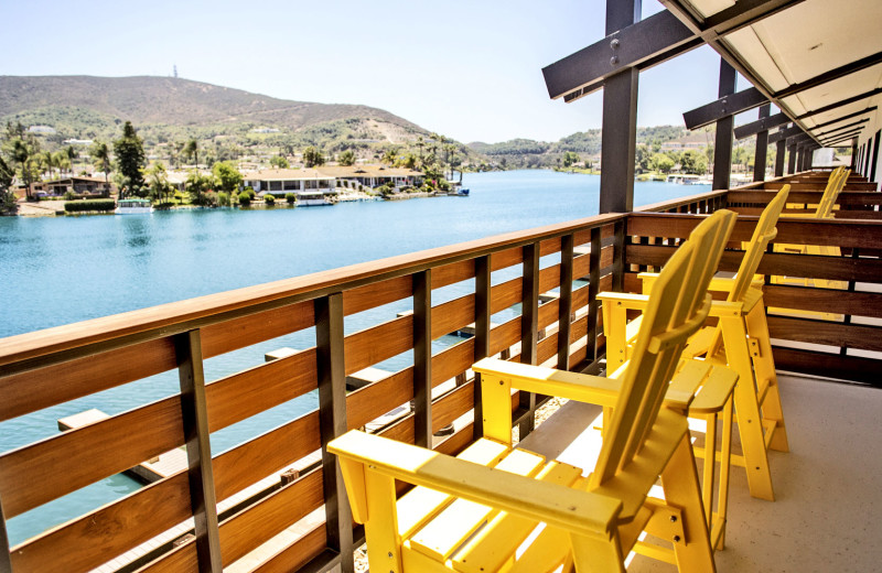 Balcony view at Lake San Marcos Resort & Country Club.