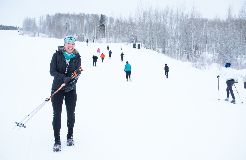 Skiing at Vail Mountain Lodge & Spa.