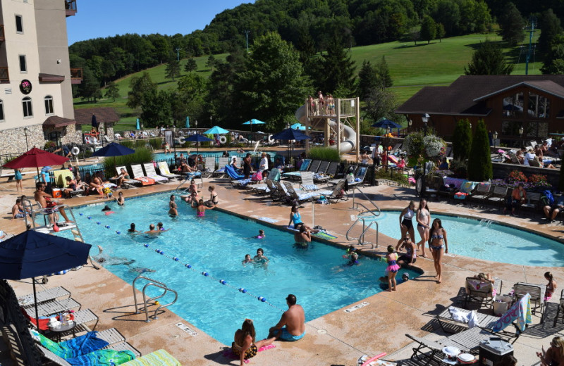 Pool at Holiday Valley Resort.