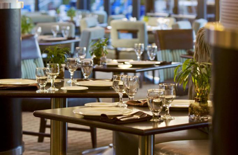 Dining at Sheraton Miami Airport Hotel.