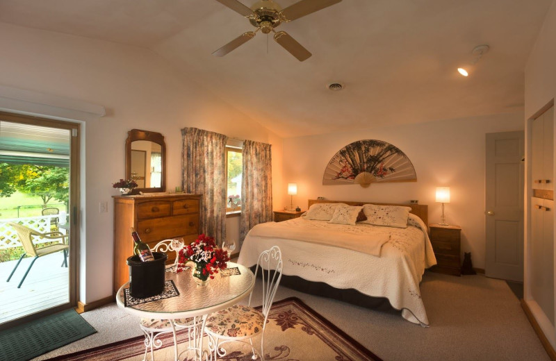 Guest room at A Slice Of Home Bed and Breakfast.