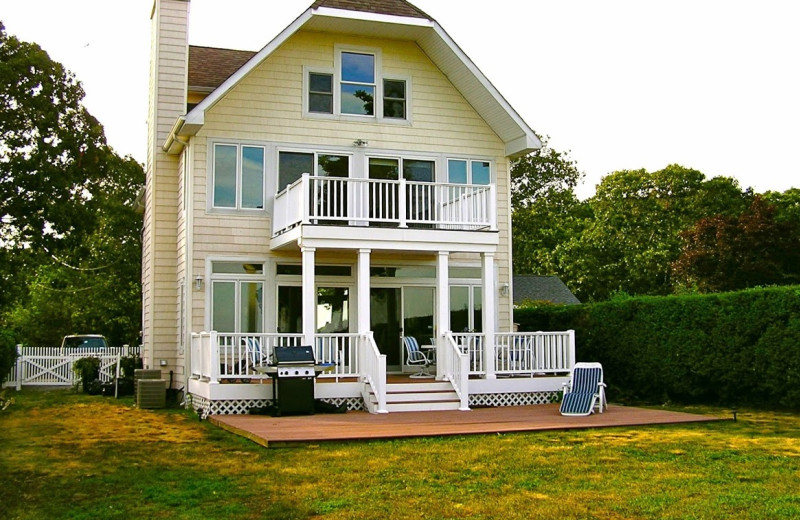 Rental exterior at Shorecrest Beach House.