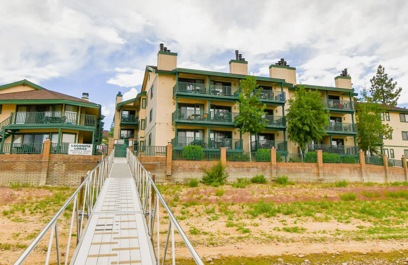 Exterior view of Lagonita Lodge.