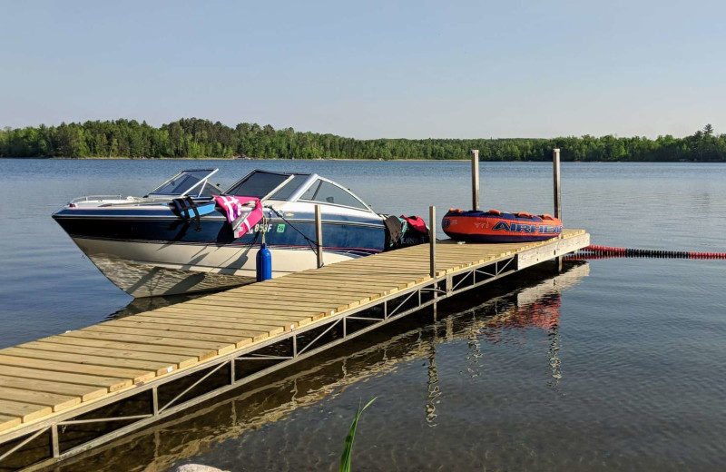 Dock at Little Norway Resort.