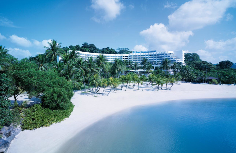 Exterior view of Shangri-La's Rasa Sentosa Resort-Singapore.