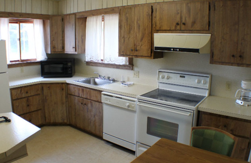 Kitchenette at Capri Village Resort. 