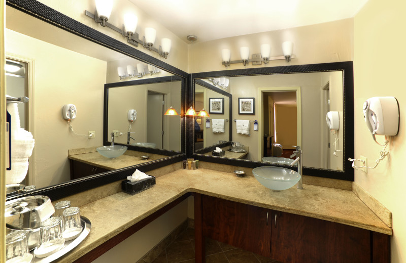 Bathroom view at Inn of Sedona.
