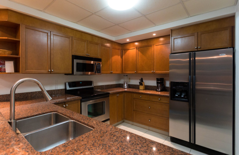 Rental kitchen at La Isla VR - Riviera Nayarit.