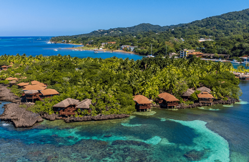 Exterior view of Anthony's Key Resort.