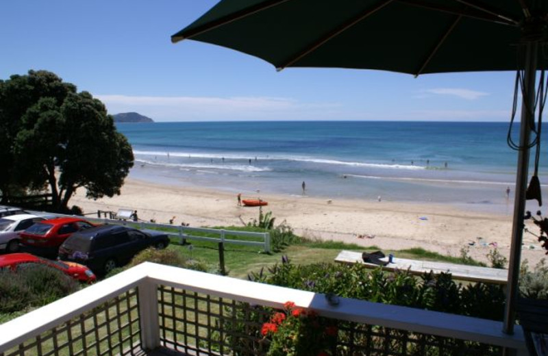 The beach at Rahiri.