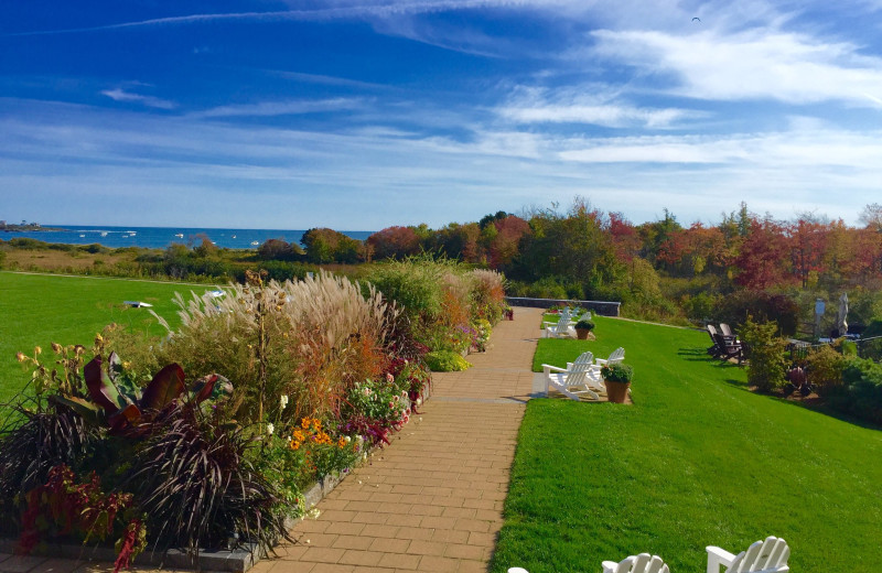 Grounds at Inn by the Sea.