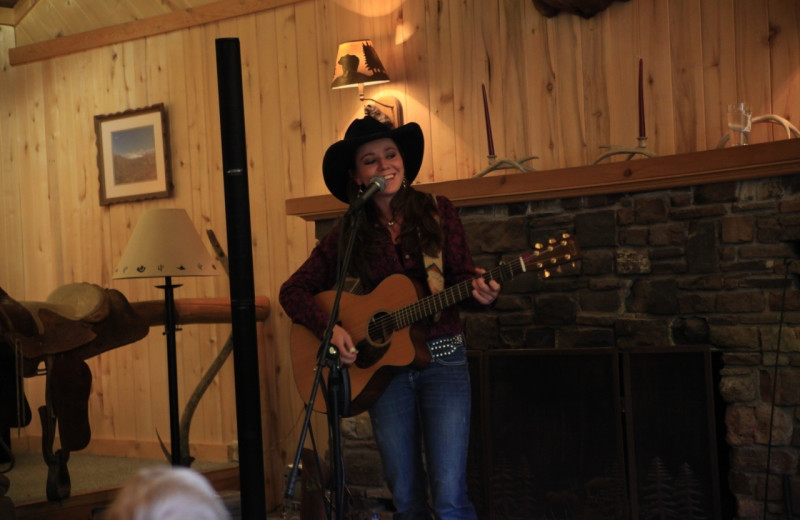 Live music at Elk Mountain Ranch.