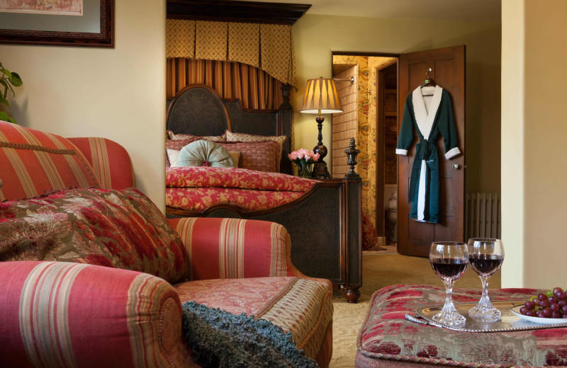 Guest room at Old Monterey Inn.