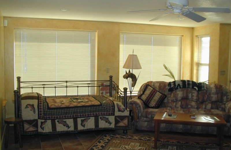 Room interior at K3 Guest Ranch.