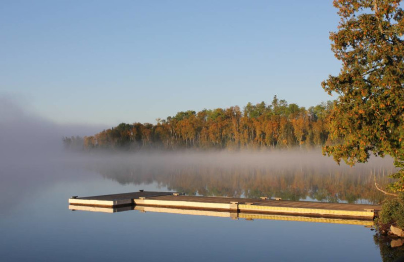 Lake view at Golden Eagle Lodge.