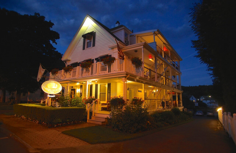 Exterior view of Harborage Inn.