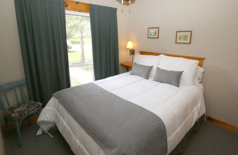 Guest room at Elmhirst's Resort.