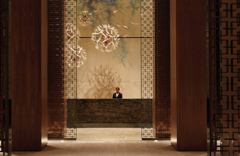 Front Lobby at the Four Seasons Hotel - Toronto