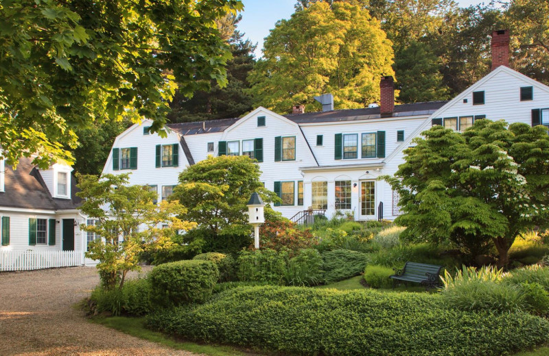 Exterior view of The Garden Gables Inn.