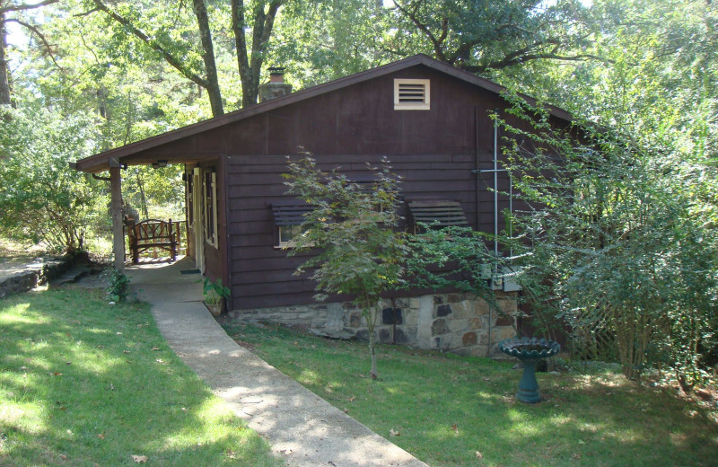 Exterior view of Brackenridge Lodge.