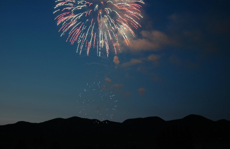 Fireworks at Five Star Rentals of Montana.