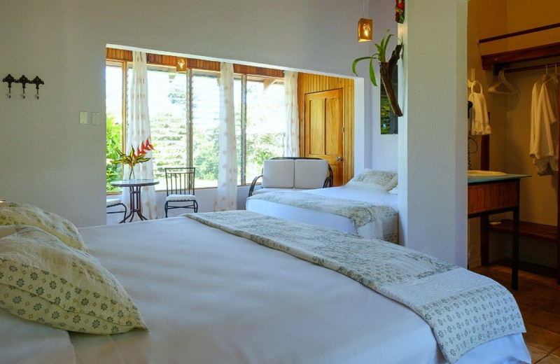 Guest room at Hotel Lookout at Playa Tortuga.