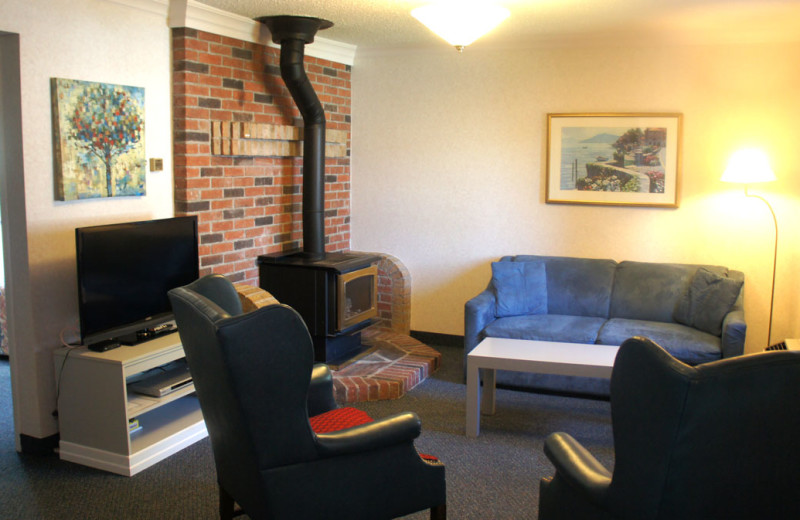 Guest living room at Luau Resort.