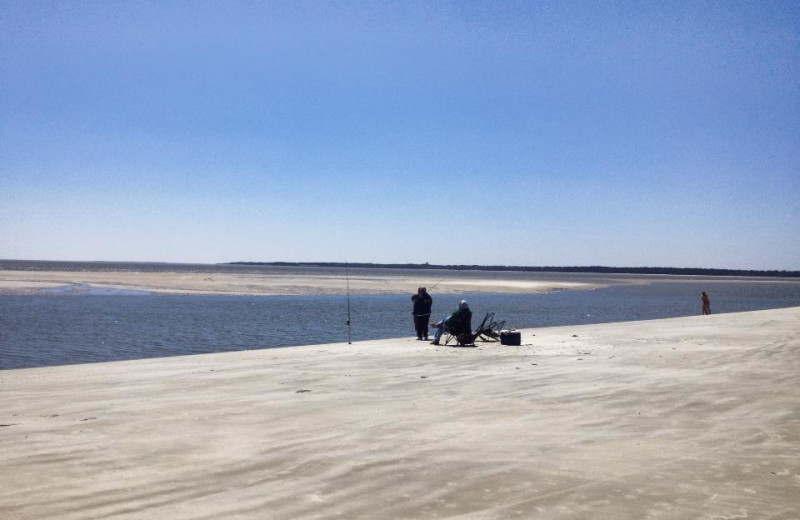 Fishing at Ocean Inn & Suites.