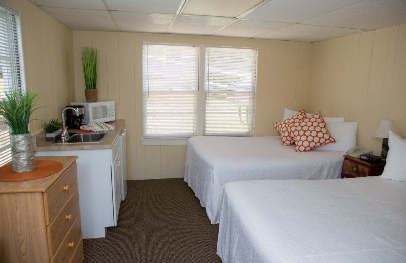 Guest room at Naswa Resort.