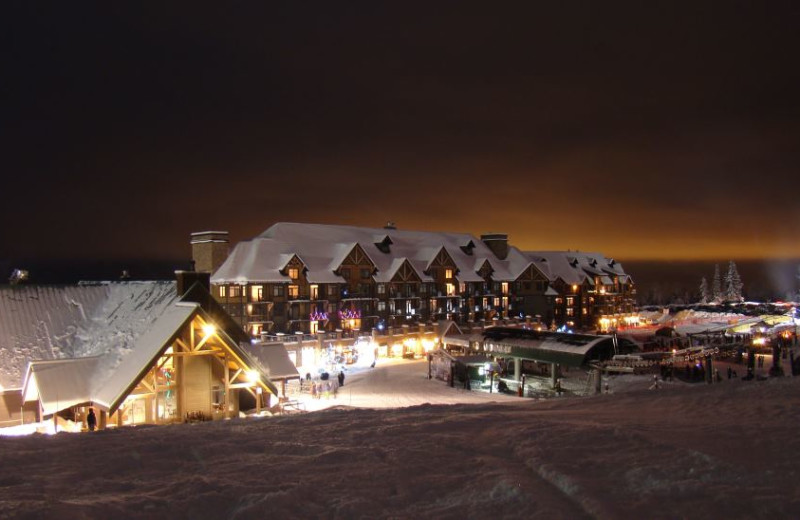 Exterior view of Kicking Horse Resort.