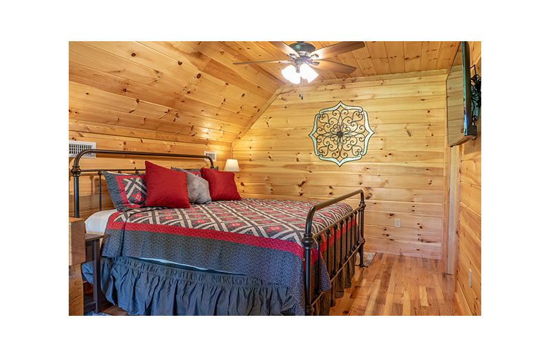 Bedroom at American Patriot Getaways - Relaxation Ridge.