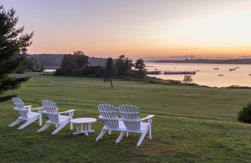 View from Chebeague Island Inn.