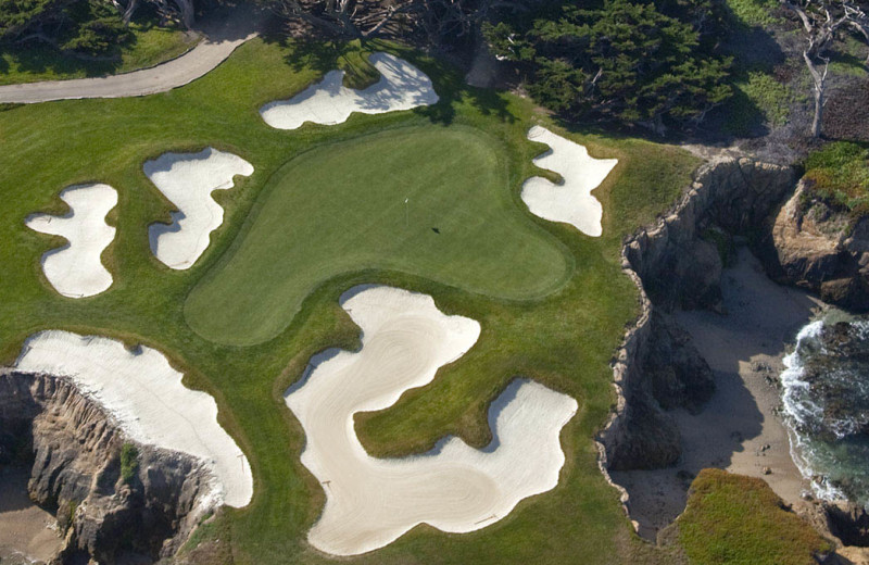 Golf course at Monterey Plaza Hotel & Spa.