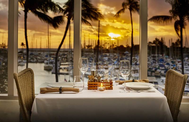 Dining at Prince Waikiki.