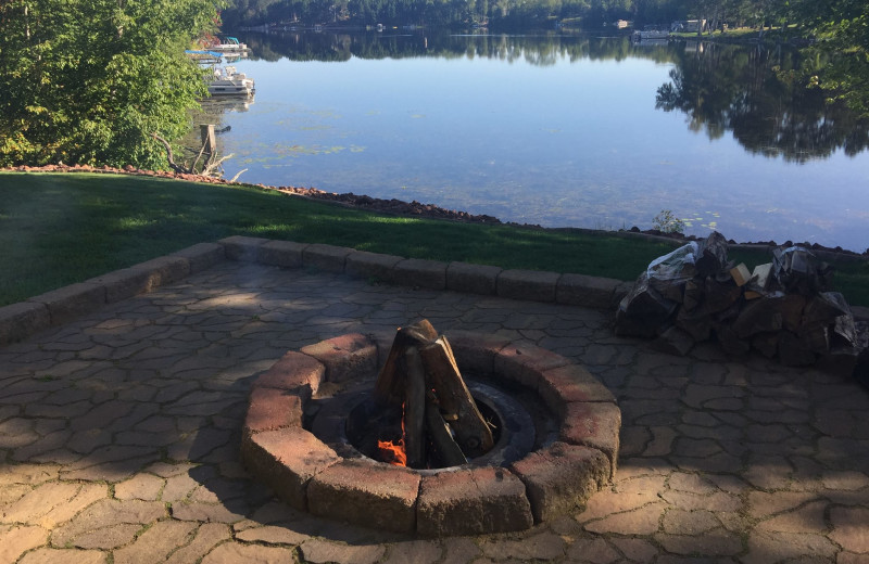 Lake view at Port Townsend Resort.