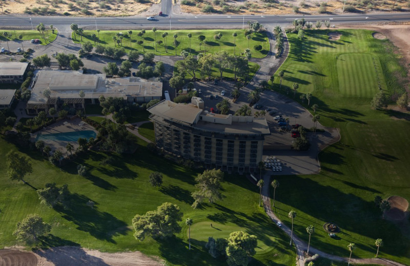 Exterior view of Francisco Grande Hotel and Golf Resort.