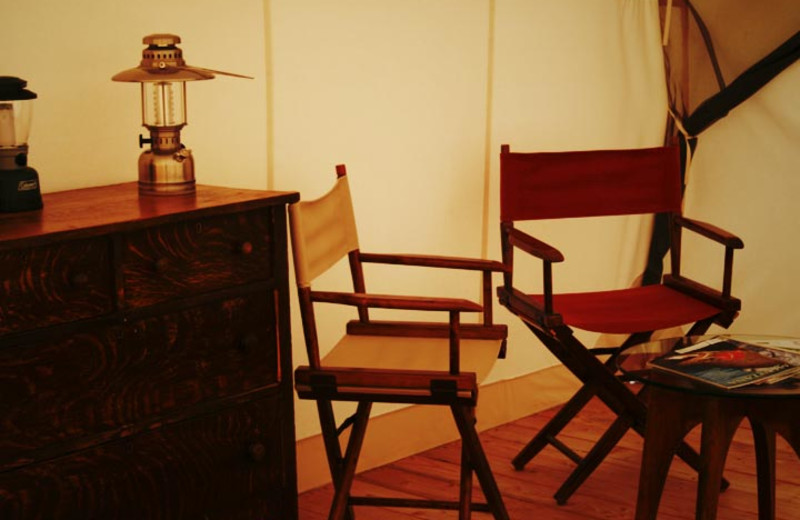 Tent Amenities at Moab Under Canvas