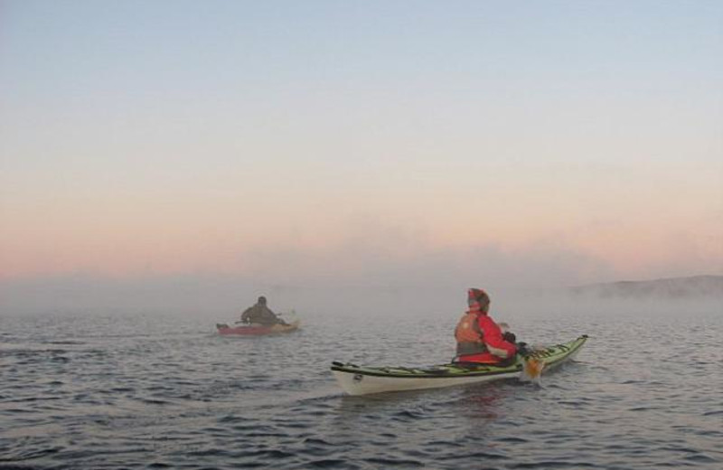 Water activities at Bald Mountain Camps Resort.