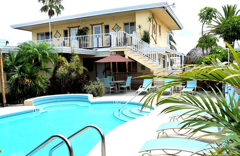 Pool at The Delacado on Sunset Beach.