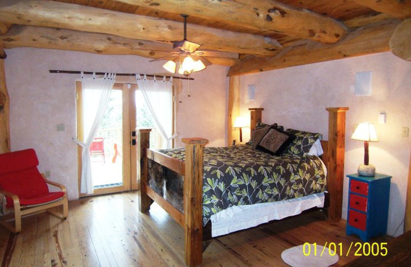 Rental bedroom at Resort Properties of Angel Fire.