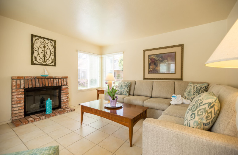 Guest room at Channel Islands Shores.