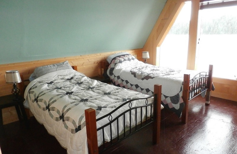 Guest room at Naha Bay Outdoor Adventures.