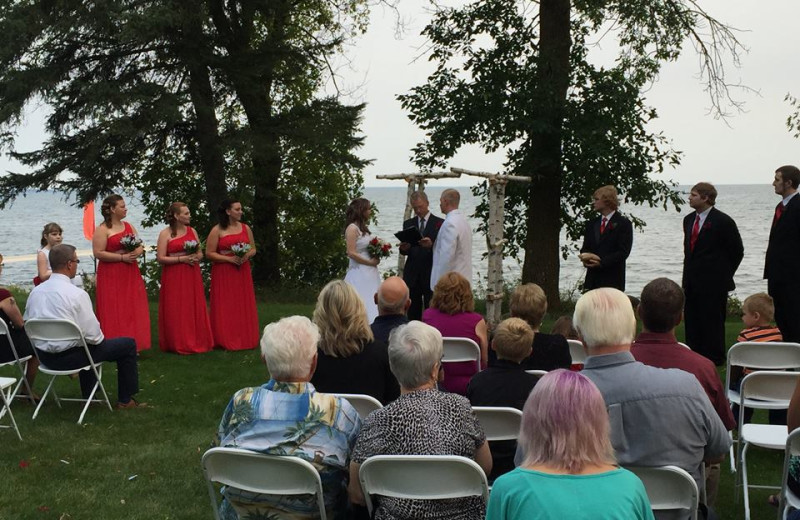 Weddings at The Red Door Resort.