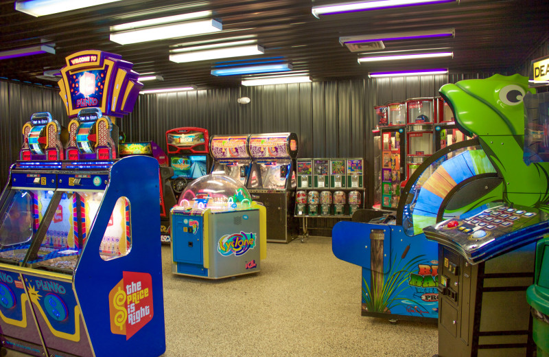 Arcade at Yogi Bear's Jellystone Park Hagerstown.
