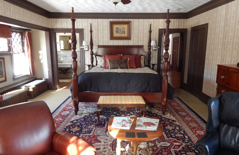 Guest room at Manor House.