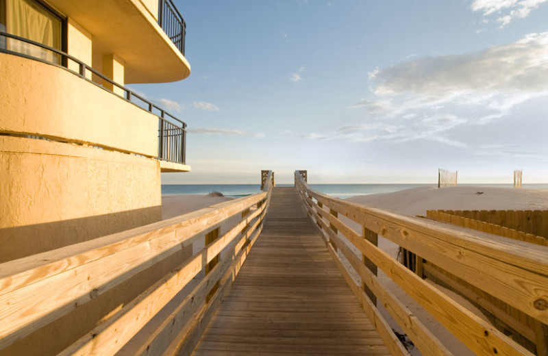 Exterior view of Nautilus Condominiums.